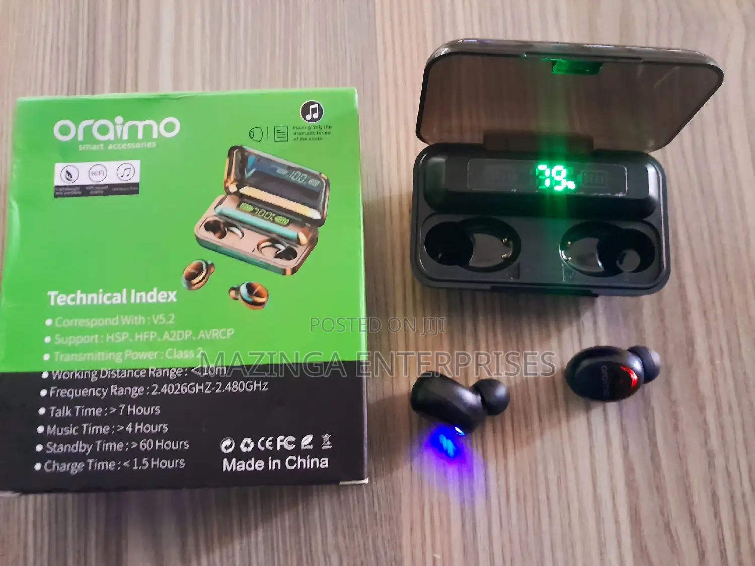 Original Oraimo Air FP Pro+ Wireless Earbuds