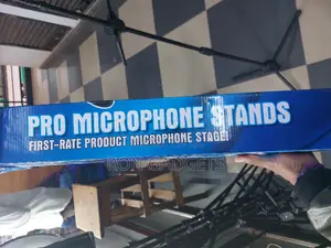Microphone Stand With Phone Holder