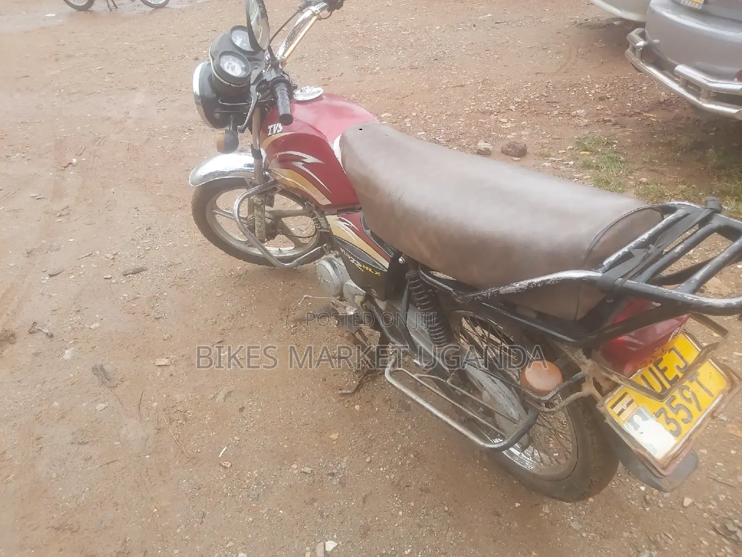 TVS XL 100 2017 Red