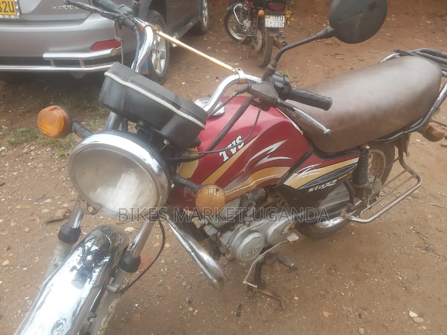 TVS XL 100 2017 Red