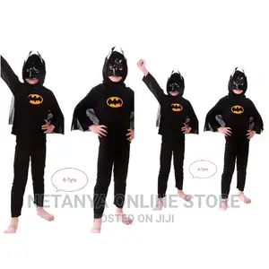 4-7yrs Batman Outfit