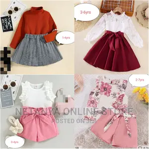 0-7yrs Girls Nice Dresses