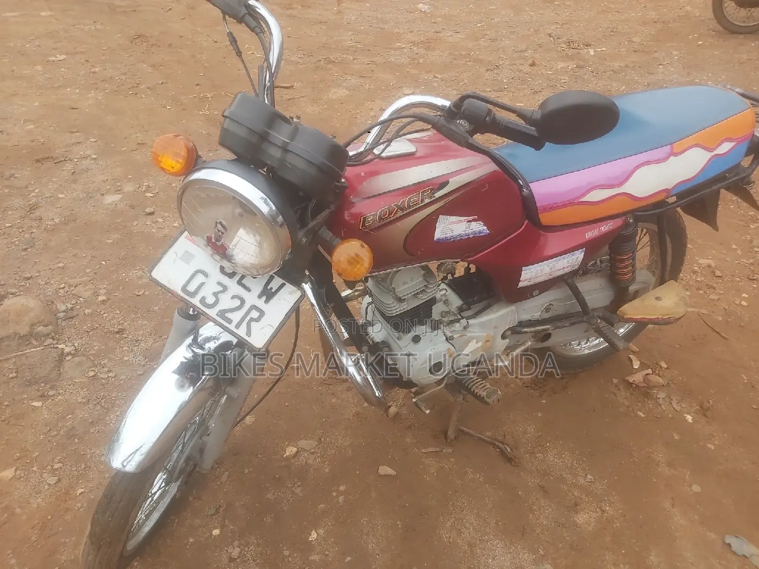 Bajaj Boxer 100 2018 Red