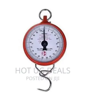 Hanson Heavy Duty Portable, Hook Type 100kg Weighing Scale