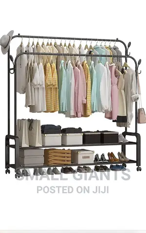 Clothing Rack With Wheels
