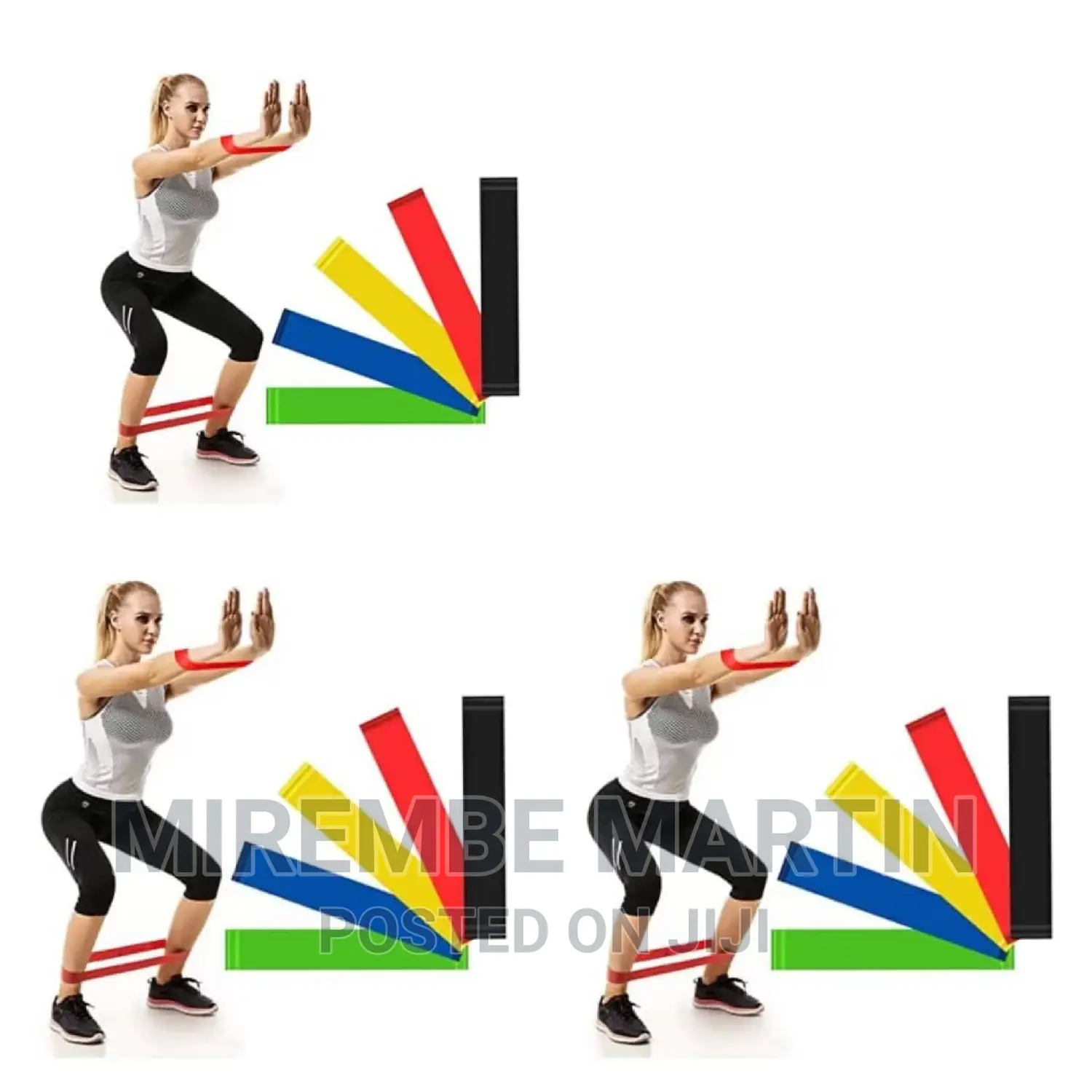 Exercise Yoga Woman Bands