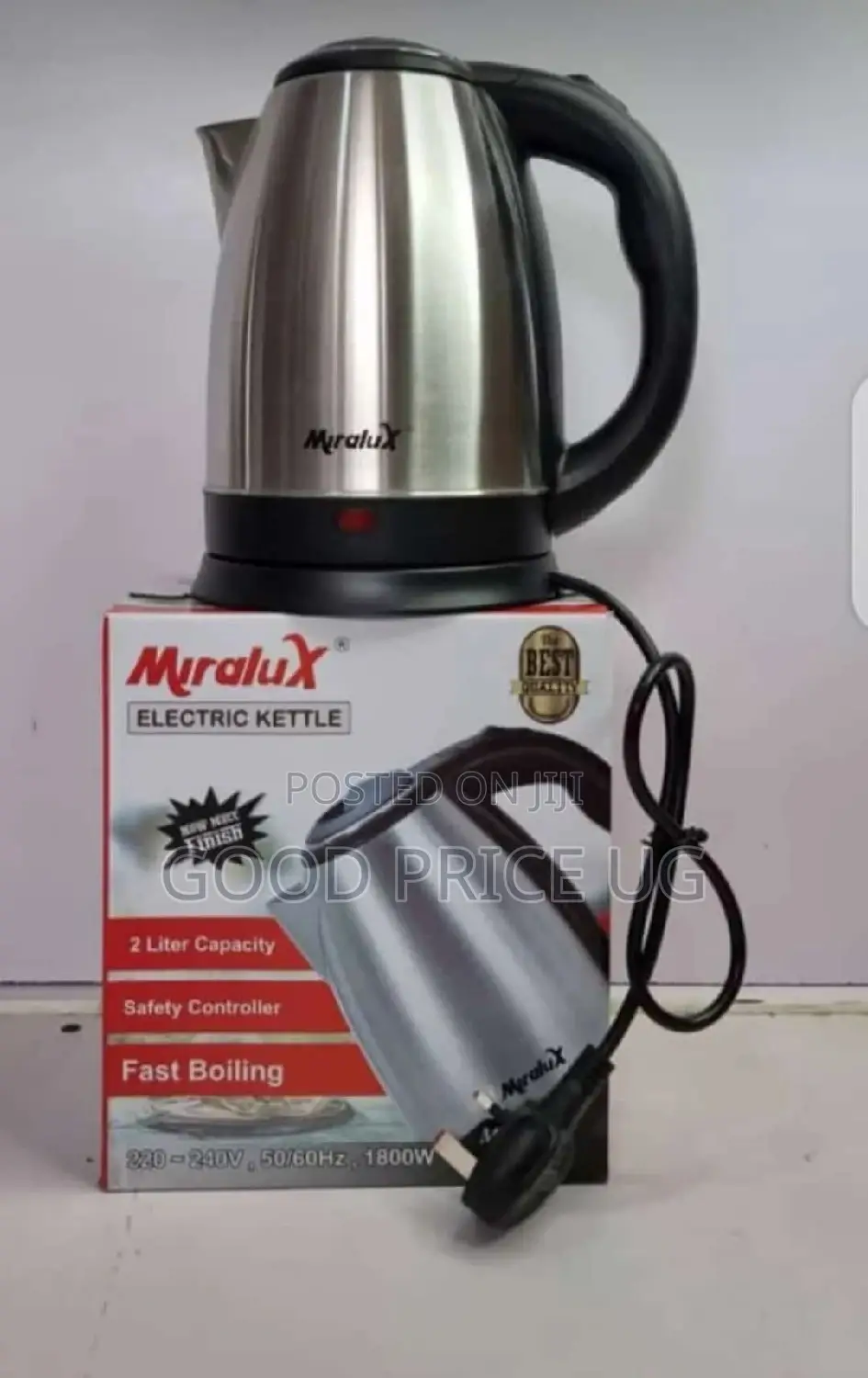 Myralux Stainless Steel Kettle