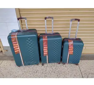 1pc Large Size Waterproof Plastic Travel Suitcase