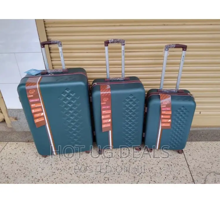1pc Large Size Waterproof Plastic Travel Suitcase