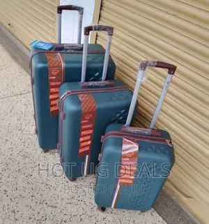 1pc Large Size Waterproof Plastic Travel Suitcase