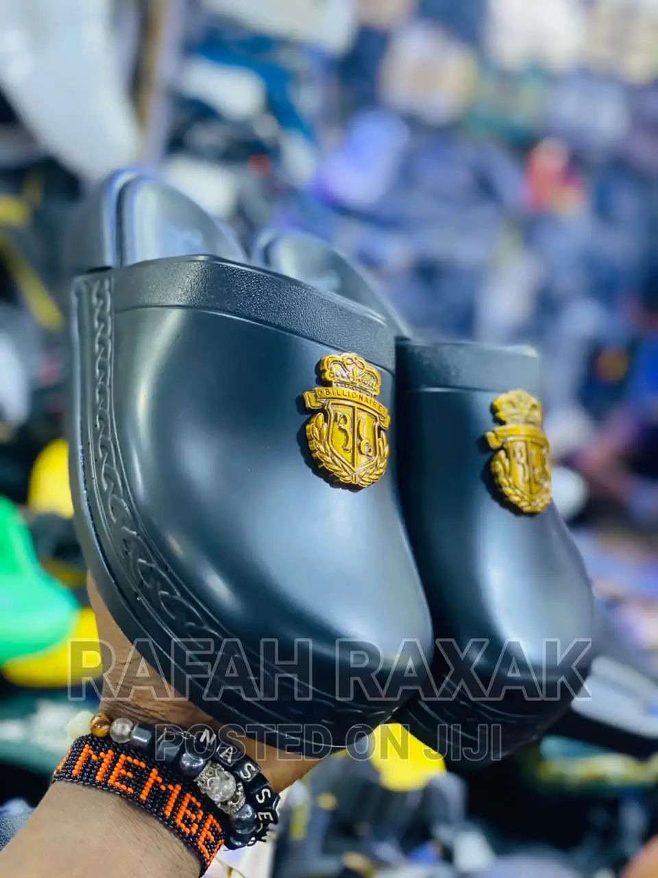 Original Billionaire Rubber Clog Push in Sandals