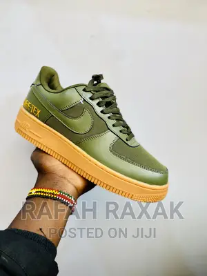 Original Green Nike Airforce Gore-Tex Sneakers
