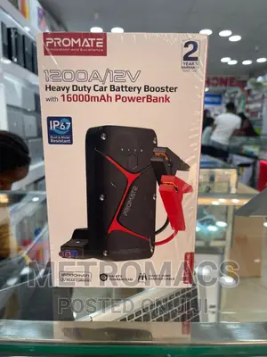 PROMATE Heavy Duty Car Battery Booster With Powerbank