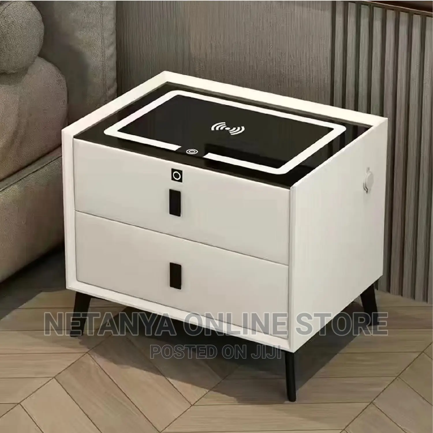 Smart Bedside Table With Bluetooth Speaker