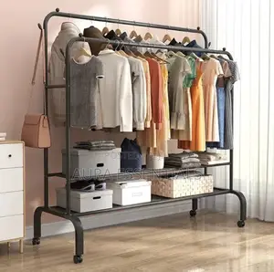 Clothes Rack With Wheels
