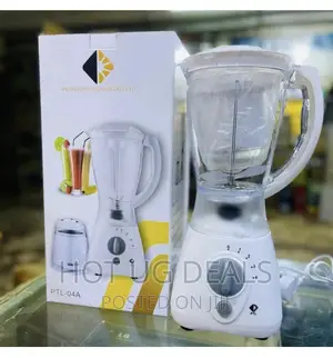 2 in 1 Pear Light Electric Juice Blender 1.5L - White