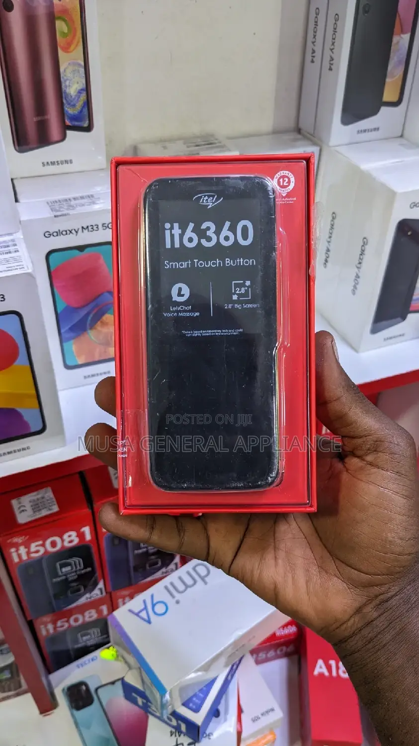 New Itel it6360 Black