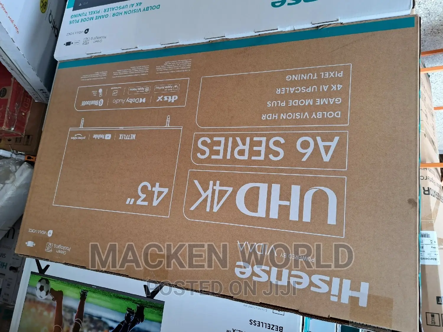 43 Hisense Smart Uhd Tv + Bluetooth