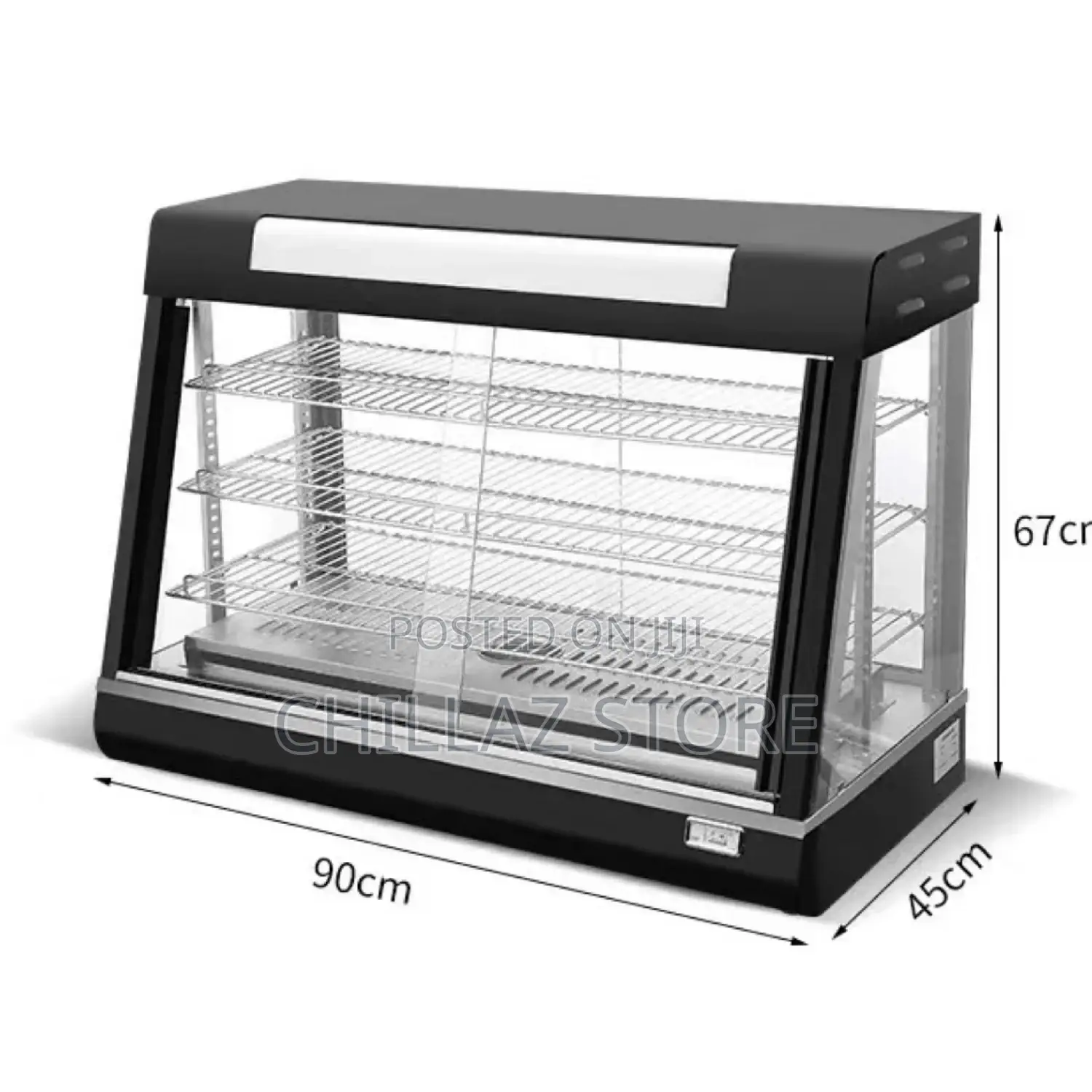 Commercial Electric Food Warmer Display.