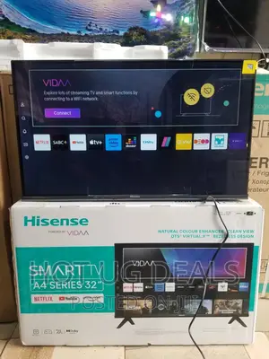 Hisense 32" Smart TV, Youtube Netflix + Free Wall Mount