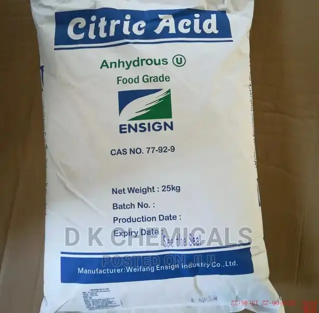 Citric Acid Preservative