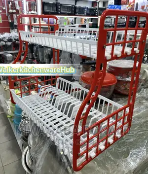 Classic Hard Plastic Plate Rack