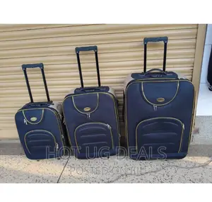Large Size Travel Suitcase - Black