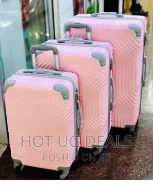 High Capacity Water Resistant Travel Suitcases- Multicolor