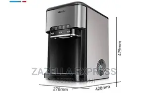 Water Dispenser and Ice Tube Maker Ice Cubes Ready in 7 Mins