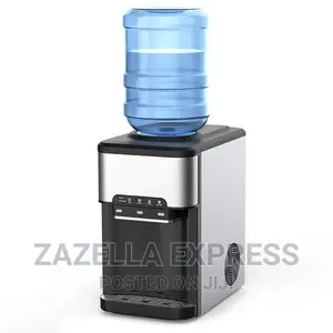 Water Dispenser and Ice Tube Maker Ice Cubes Ready in 7 Mins