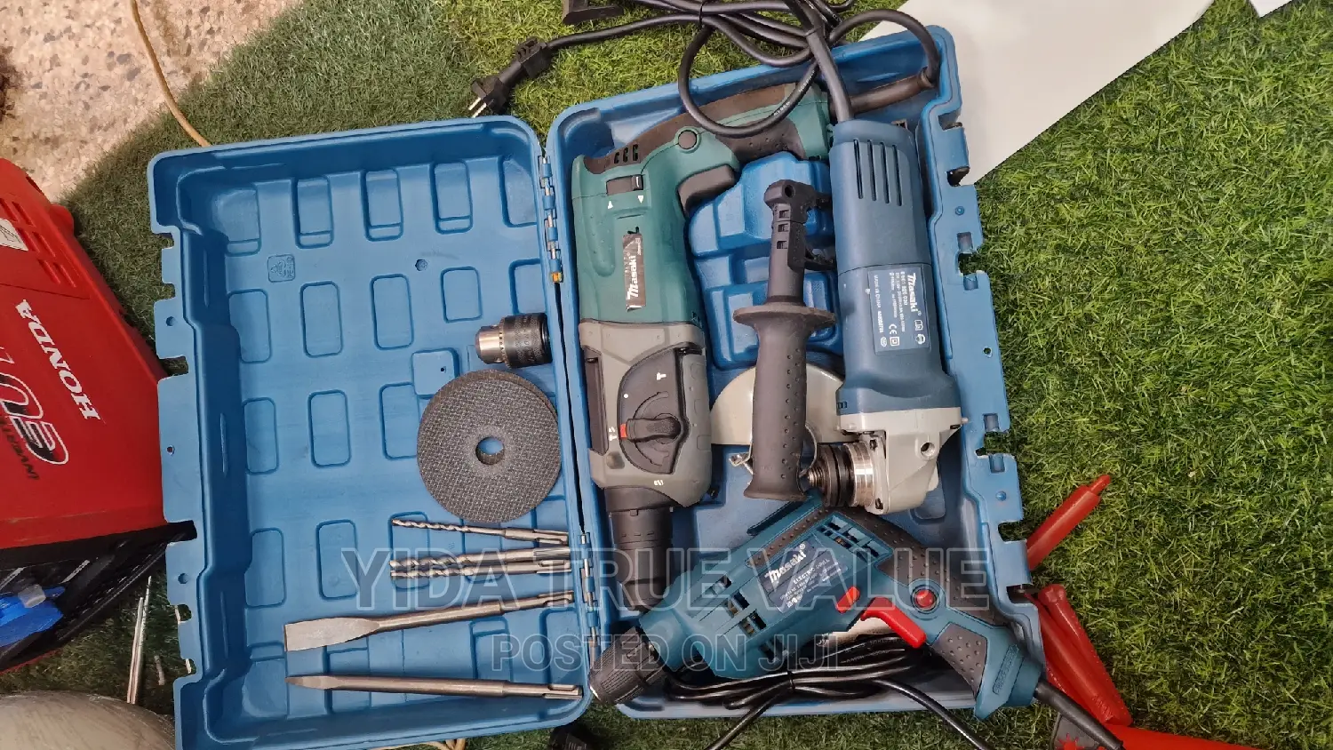 Drill and Grinder Set