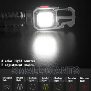 Rechargeable Multifunctional Keychain Light