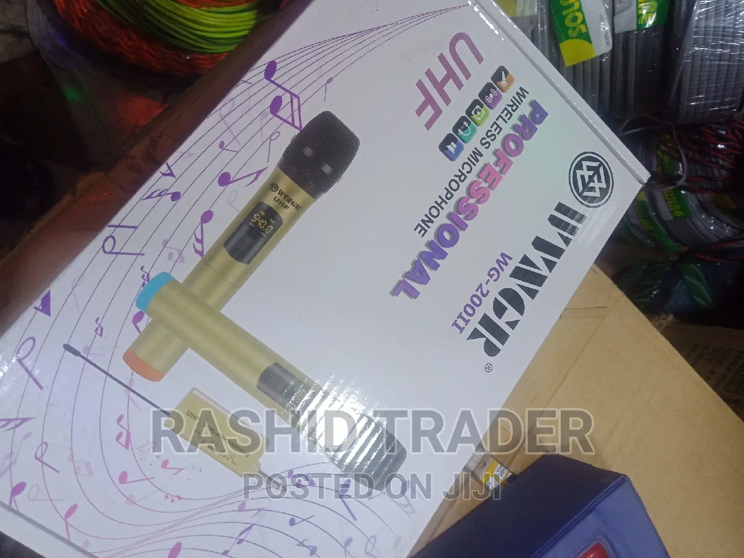 Professional Wireless Microphone UHF