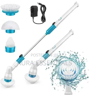 Hurricane Spray Spin Tile Scrubber Floor Mop Cleaner Brush