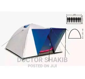 8 People Double Layered Camping Tent