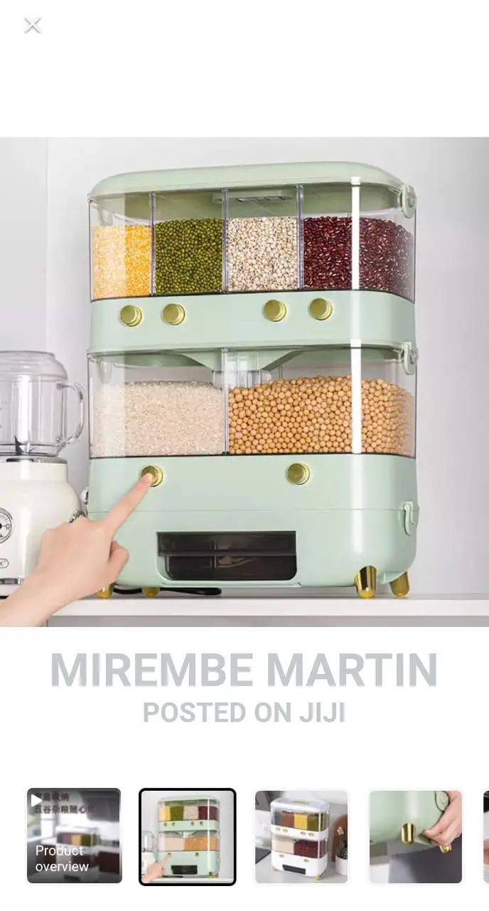Wall Mounted Rice Storage Tank