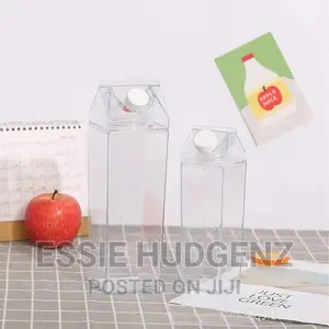 (500/1000)Mls Transparent Water Milk Bottle