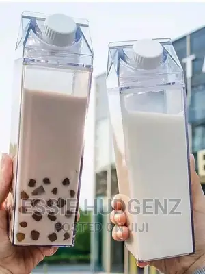 (500/1000)Mls Transparent Water Milk Bottle