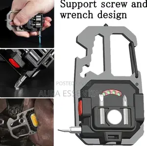 Rechargeable Multifunctional Keychain Light