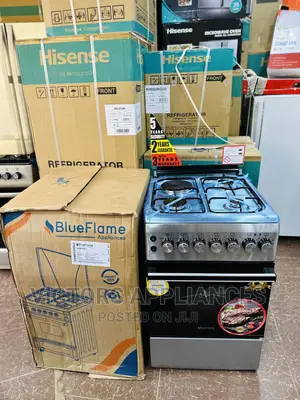 Blueflame Cooker 3gas 1electric 50x60cm
