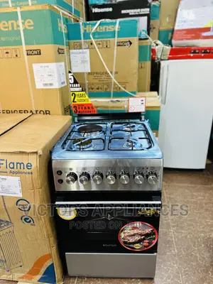 3gas 1electric Blueflame Cooker 50x60cm
