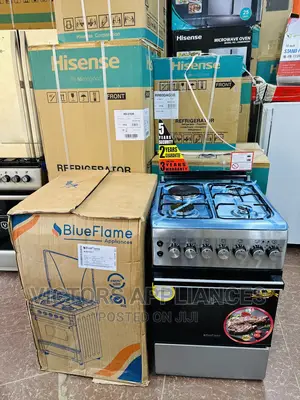 Blueflame Stainless Steel Cooker 3gas 1electric 50x60