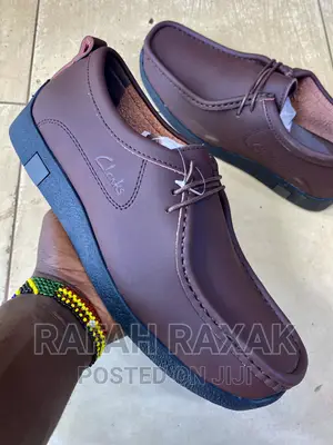 Original Coffee Brown Clarks Wallabies Shoes