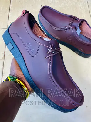 Original Coffee Brown Clarks Wallabies Shoes