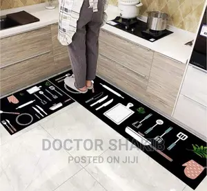 Modern Non-Slip House Kitchen Rug/Mat