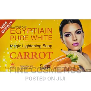 New Effective Egyptian Purewhite Gluta Carrot Lighten'g Soap