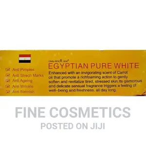 New Effective Egyptian Purewhite Gluta Carrot Lighten'g Soap