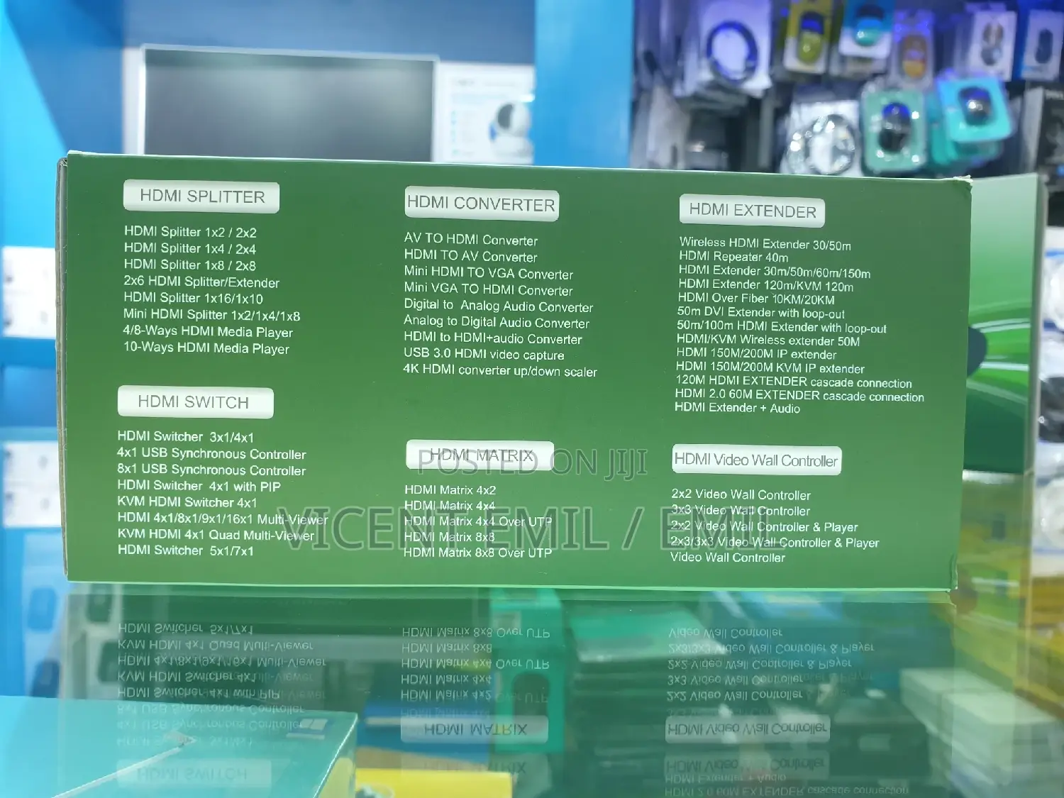 HDMI Extender Cascade Connection 120 Meters