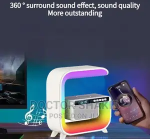 Multifunctional G Shaped Light Wireless Charger