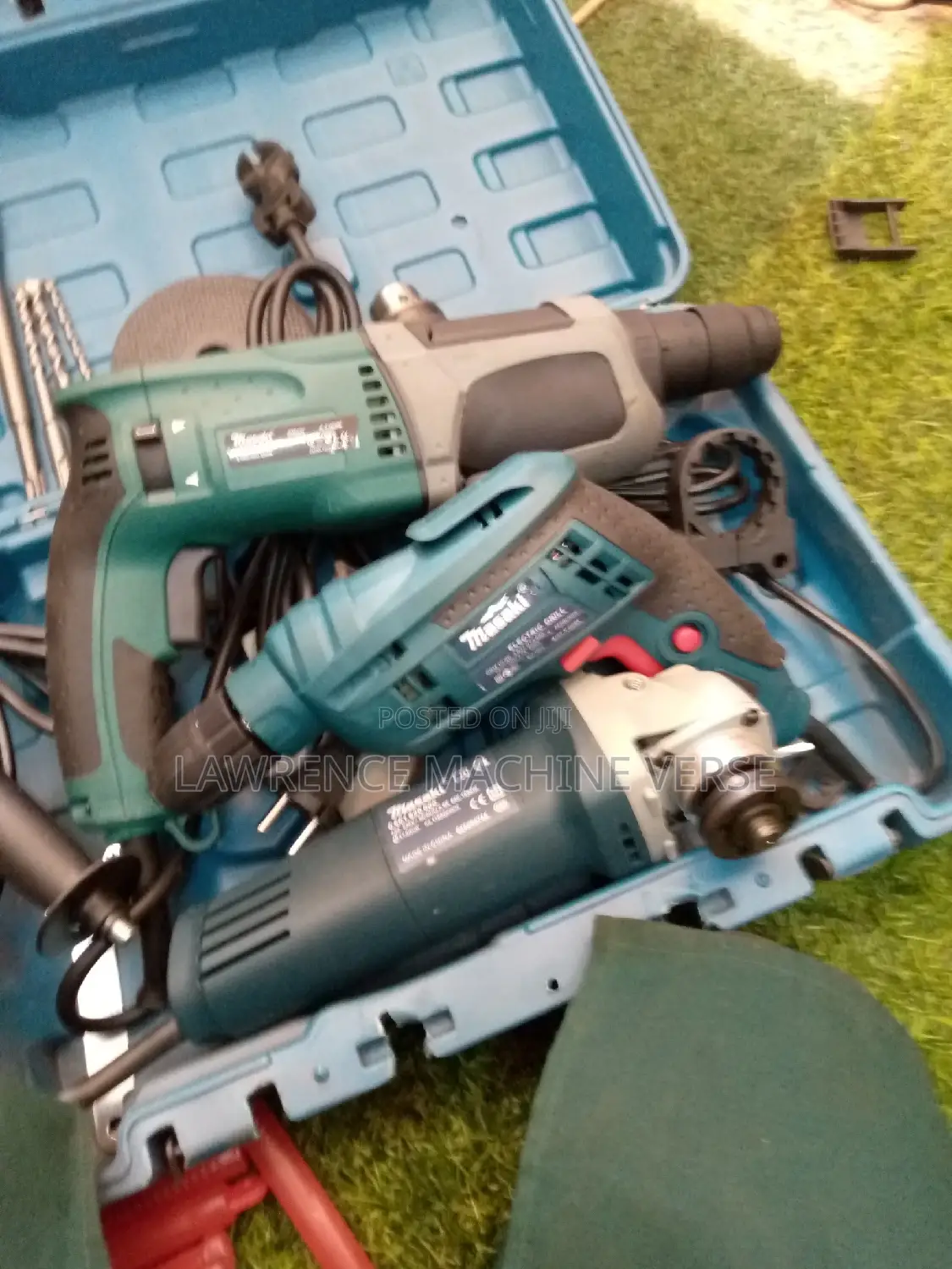 Drill Set, 2 Drills, One Grinder